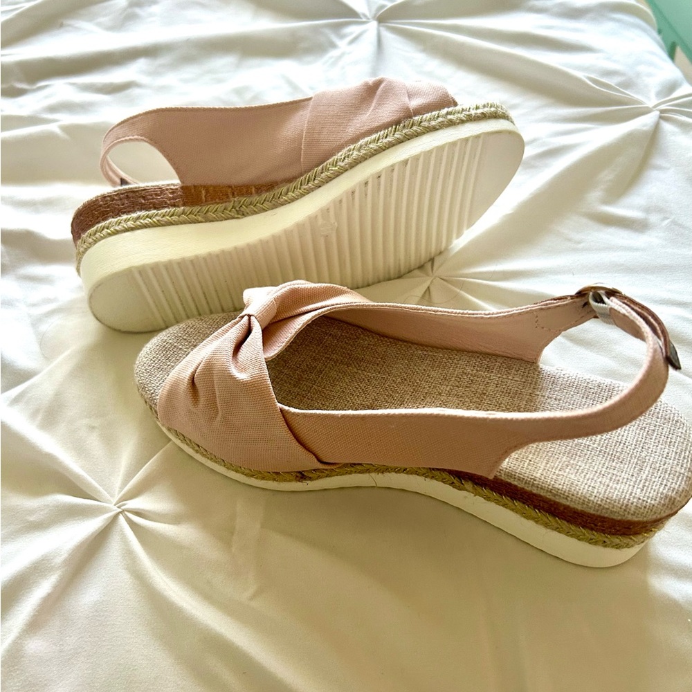 Elegant Pink Women's Slingback Sandals